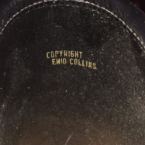 SOLD - Vintage 1960s Signed Enid Collins Canvas Bucket Bag | Jewel Garden - Picture 9 of 9